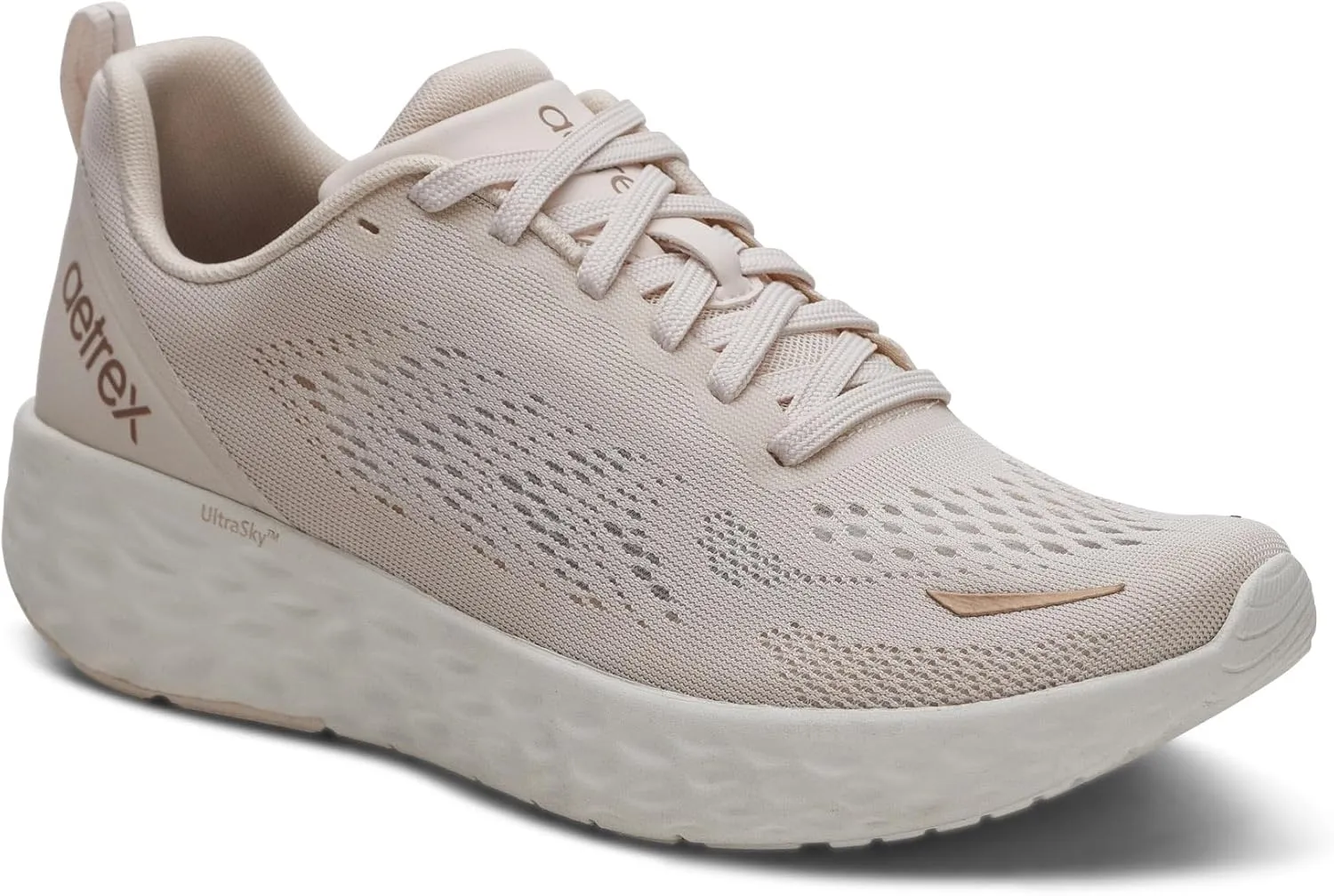 Aetrex Women's Danika Orthopedic Arch Support Sneakers - Breathable Extra Padded Heel Comfort