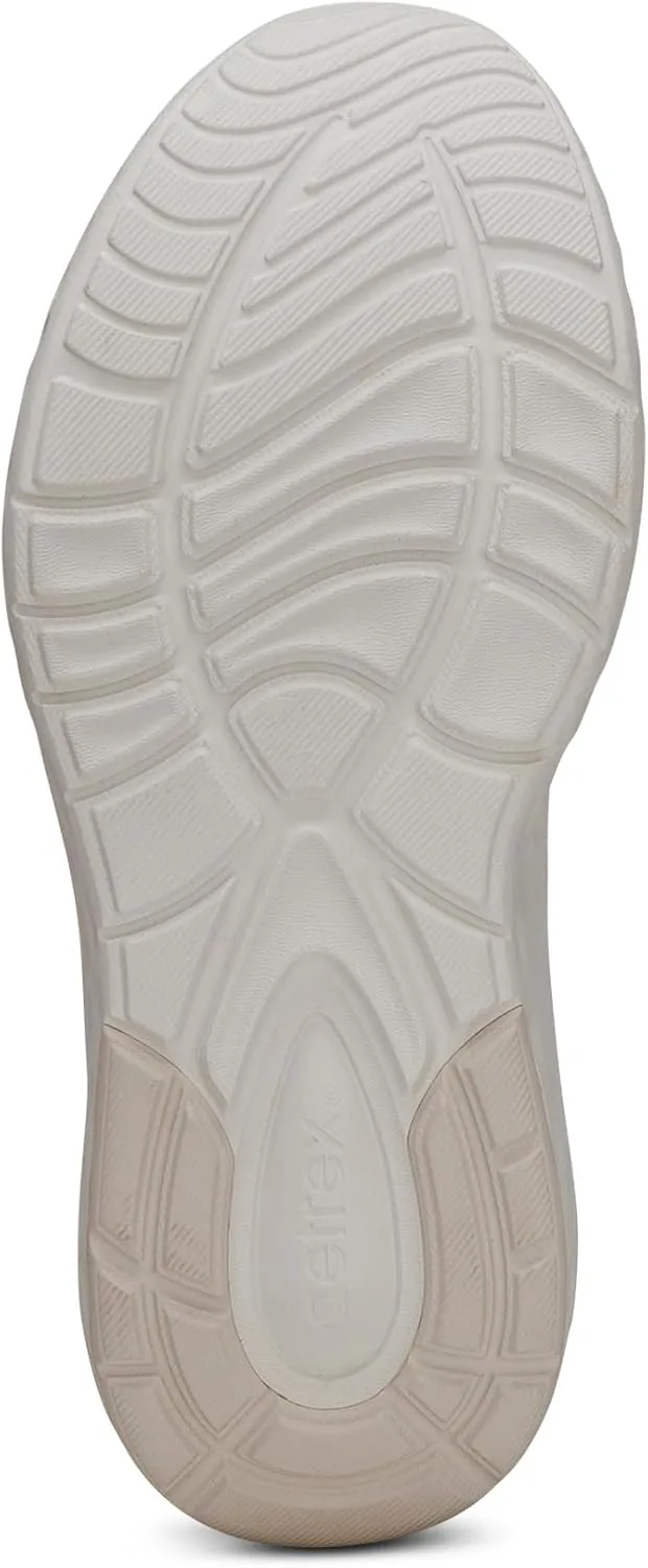 Aetrex Women's Danika Orthopedic Arch Support Sneakers - Breathable Extra Padded Heel Comfort