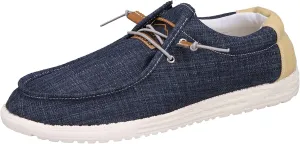 Alpine Swiss Flynn Mens Boat Shoes | Lightweight Slip-On Loafers | Moc Toe Sailing Deck Shoe | Breathable Water-Resistant Summer Footwear | Travel | Light Enough to Float
