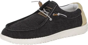 Alpine Swiss Flynn Mens Boat Shoes | Lightweight Slip-On Loafers | Moc Toe Sailing Deck Shoe | Breathable Water-Resistant Summer Footwear | Travel | Light Enough to Float