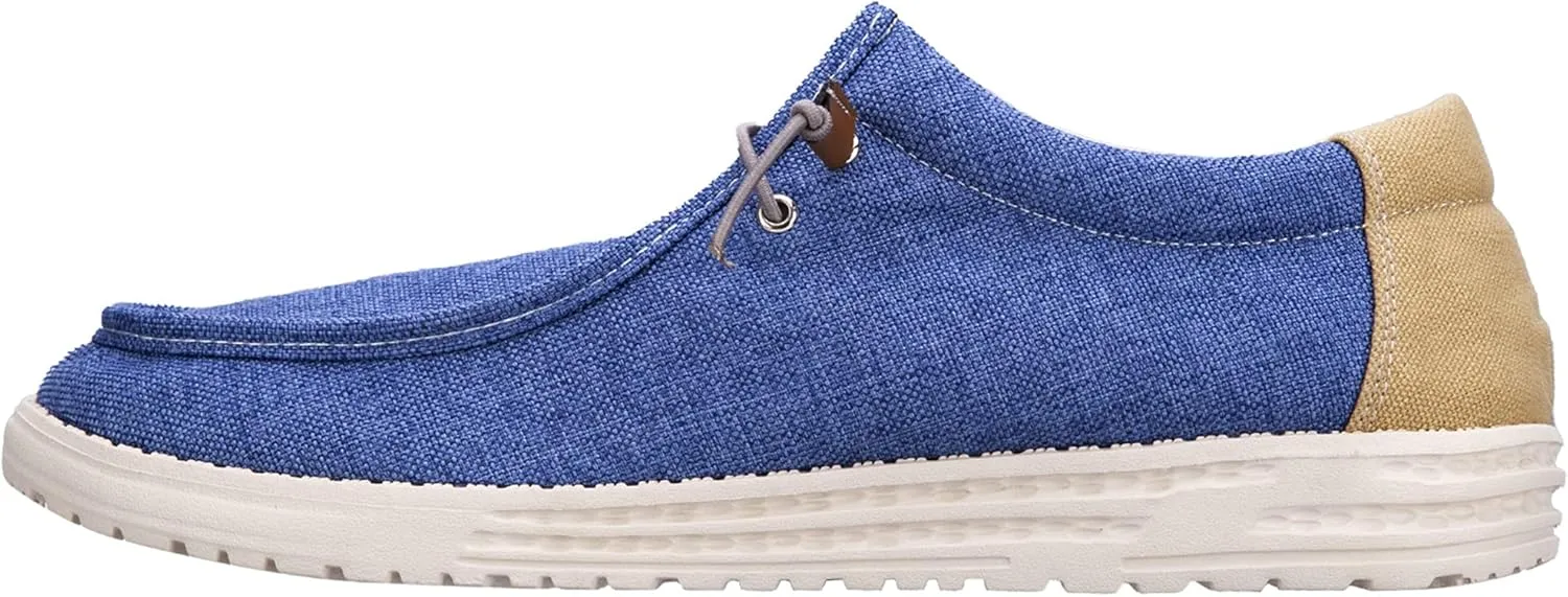 Alpine Swiss Flynn Mens Boat Shoes | Lightweight Slip-On Loafers | Moc Toe Sailing Deck Shoe | Breathable Water-Resistant Summer Footwear | Travel | Light Enough to Float