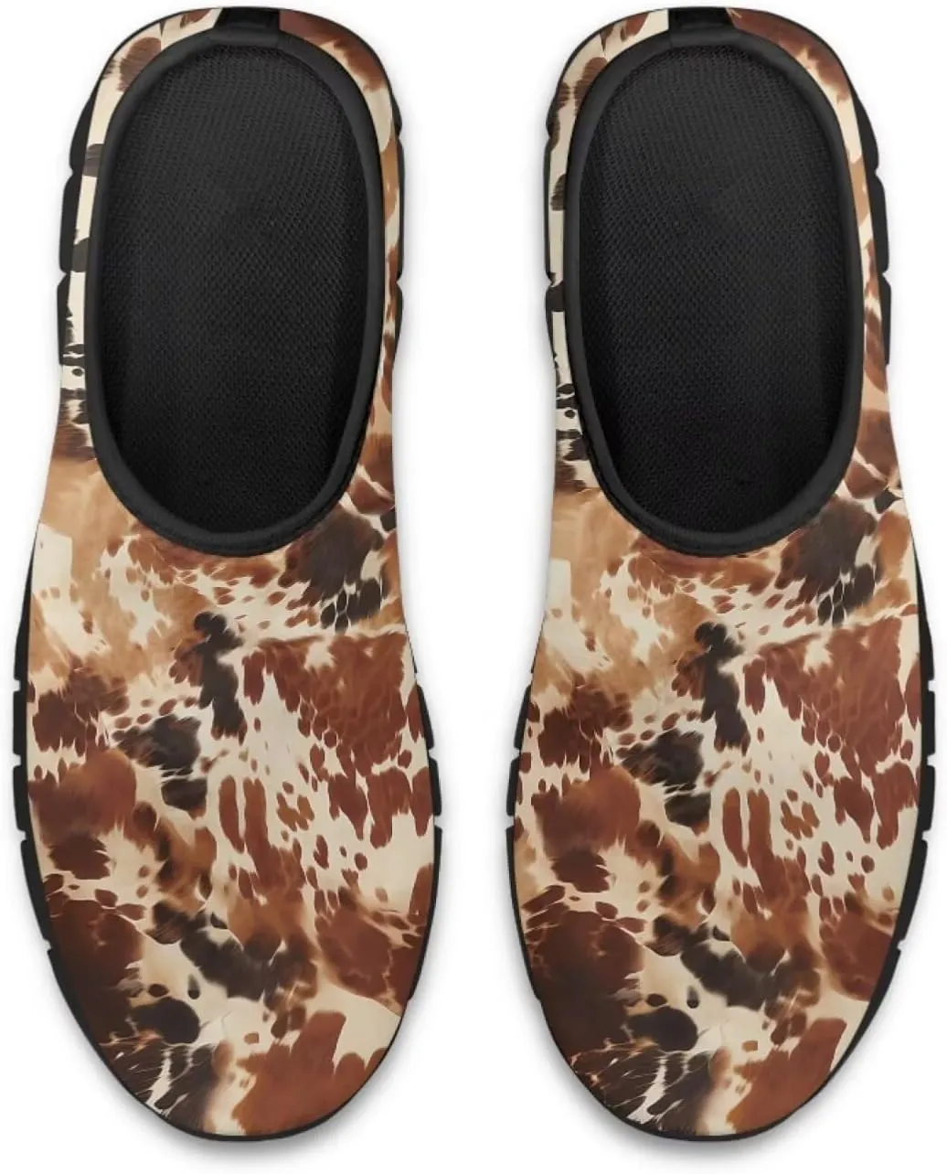 Animal Print Casual Shoes for Women Slip on Sneakers Hands Free Shoes for Outdoor Travel Shopping
