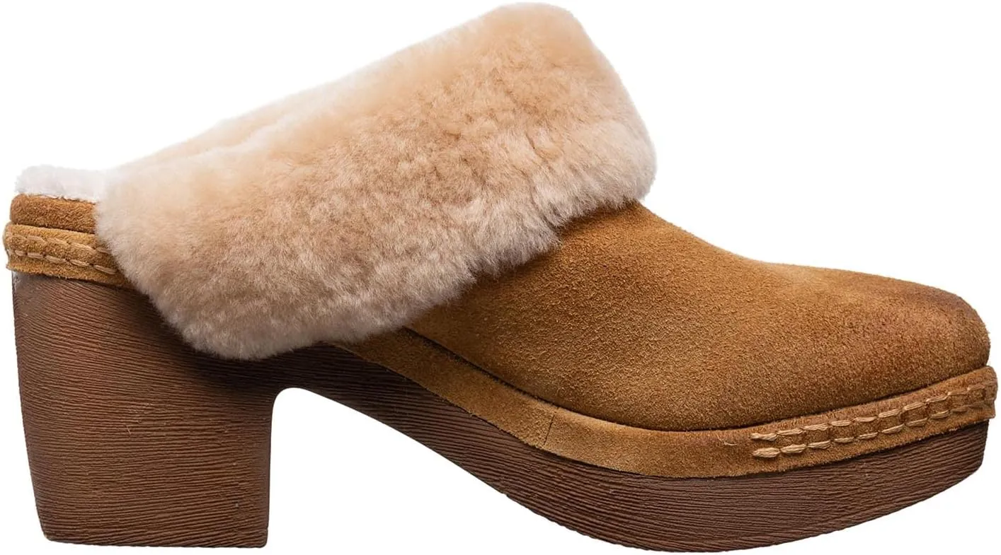 Antelope Women's Sera Suede Wedge Mules
