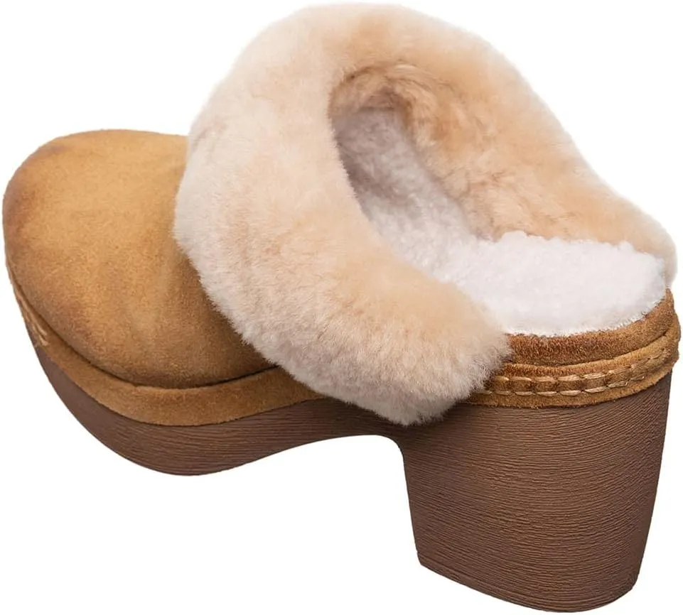 Antelope Women's Sera Suede Wedge Mules