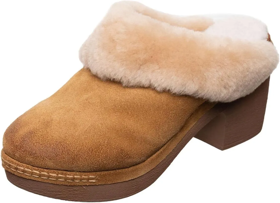Antelope Women's Sera Suede Wedge Mules