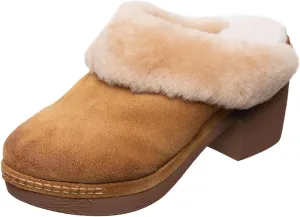Antelope Women's Sera Suede Wedge Mules