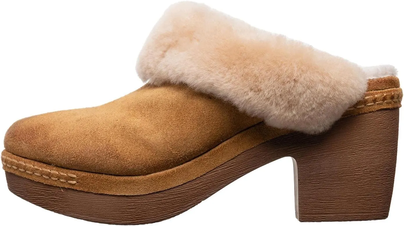 Antelope Women's Sera Suede Wedge Mules