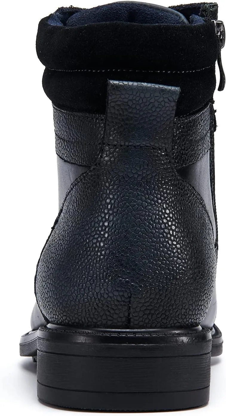 Arkbird Mens Chelsea Boots, Stylish and Comfort Leather Chukka Ankle Boots with Zipper