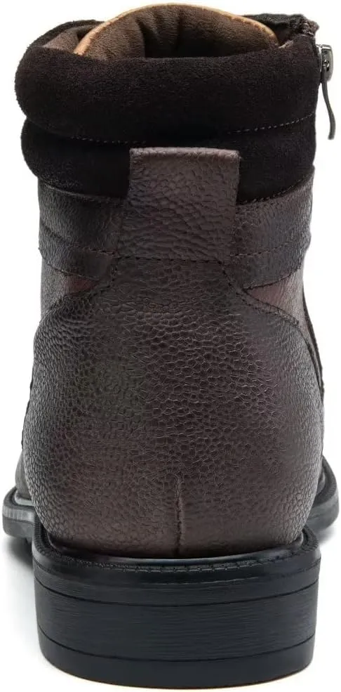 Arkbird Mens Chelsea Boots, Stylish and Comfort Leather Chukka Ankle Boots with Zipper