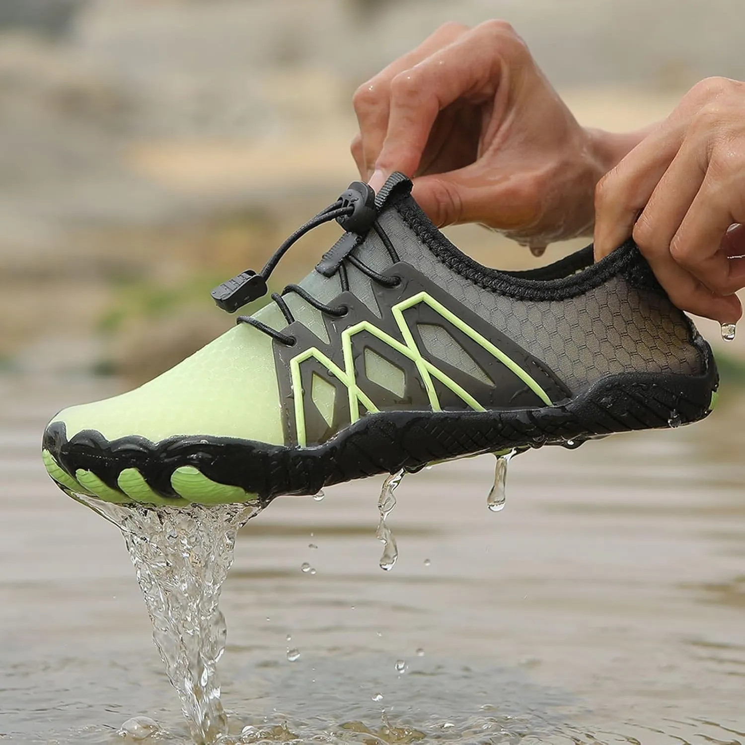 Athletic Hiking Water Shoes Womens Mens Lightweight Hike Barefoot Footwear Barefoot Water Hiking Shoe Wide Toe Box Sneakers Healthy & Non-Slip Barefoot Shoes Unisex Gym Workout Running Shoe