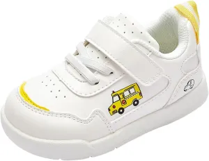 Balabala Toddler Boys Cartoon Style Sneakers Comfortable Lightweight Walking Shoes for Boys Girls