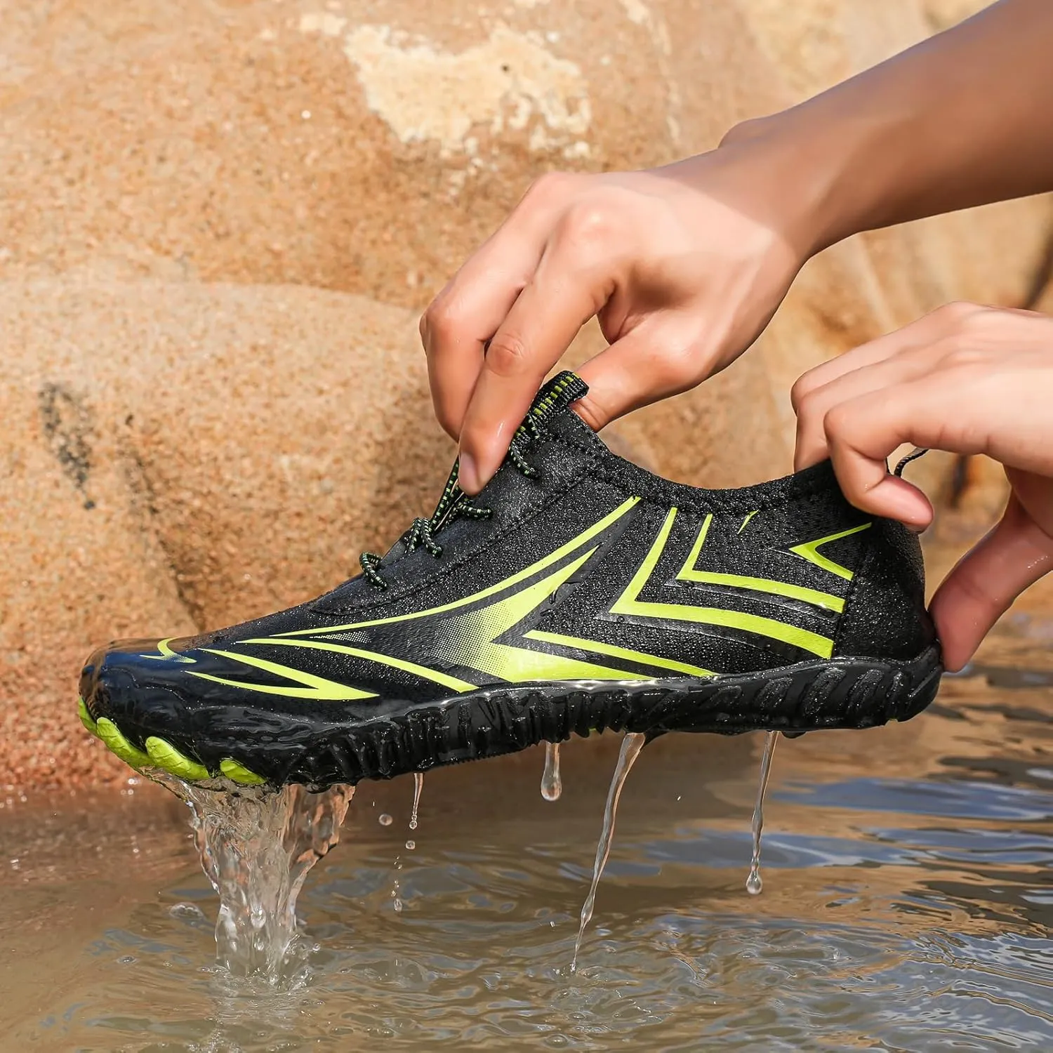 Barefoot Hike Grounding Shoes Footwear Womens Mens Hiking Boots Wide Sports Shoes Quick Dry Non-Slip Riding Sneakers