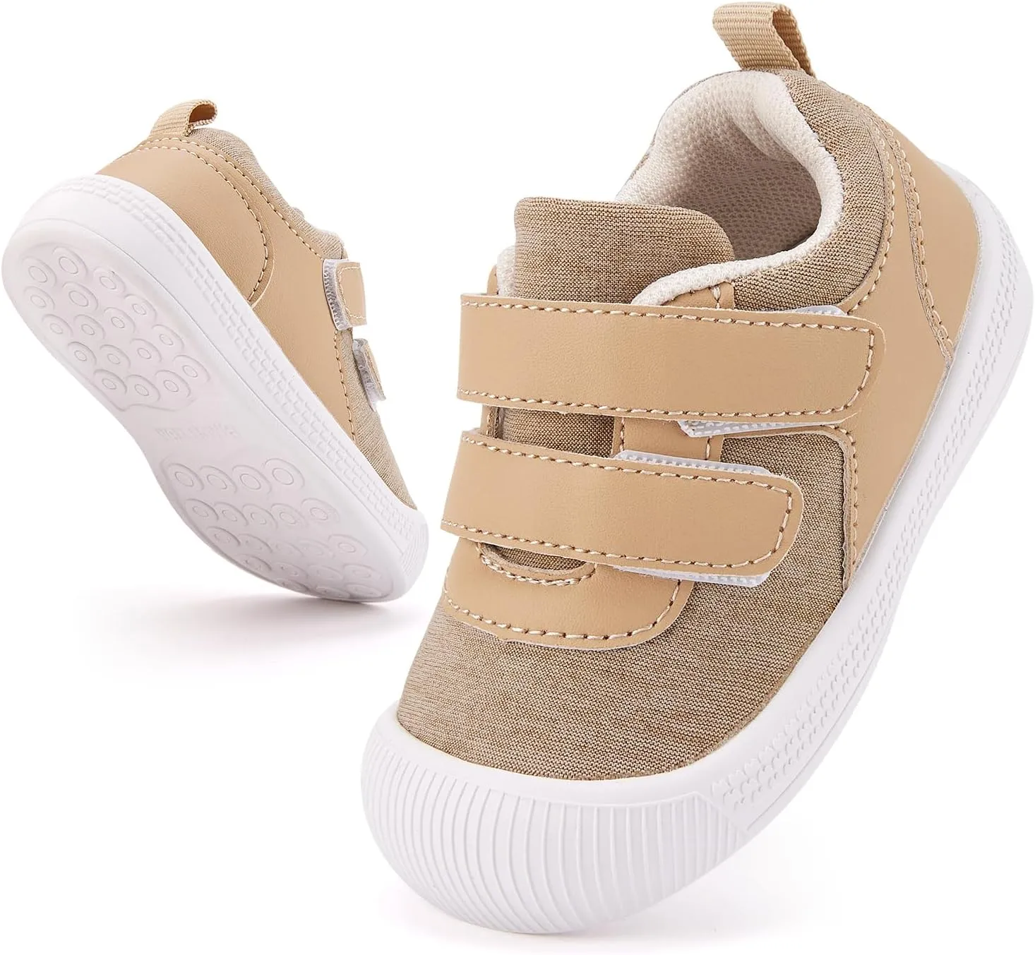 BMCiTYBM Baby Walking Shoes Boy Girl High Top Sneakers Infant First Shoes for Learning to Walk 6 9 12 18 24 Months