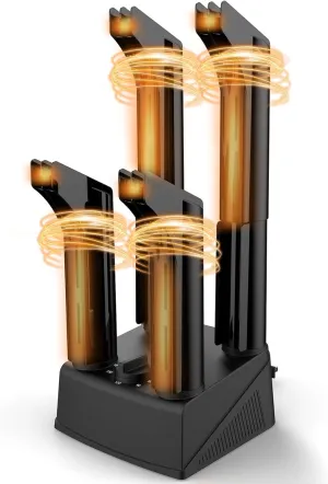 Boot Dryer: Shoe Dryer and Deodorizer with Fan, for Work Boots, Sneakers, Gloves, Helmets and More