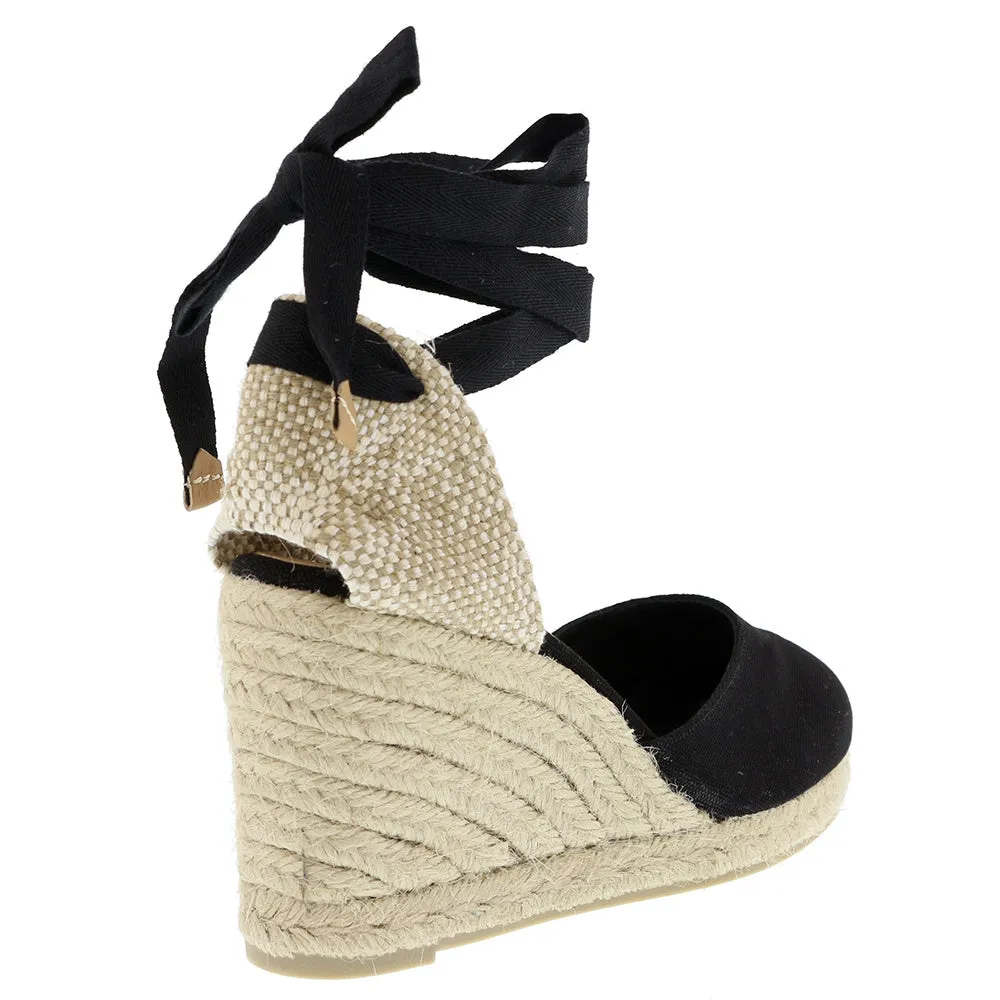 Castaner espadrilles Carina zwart