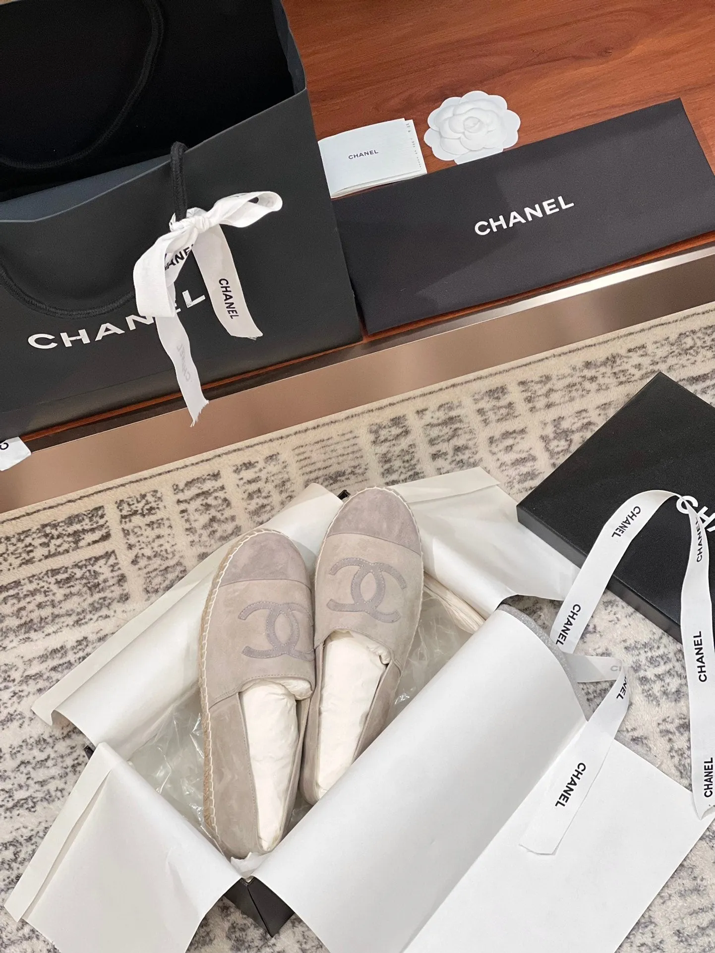 cc espadrilles grey suede