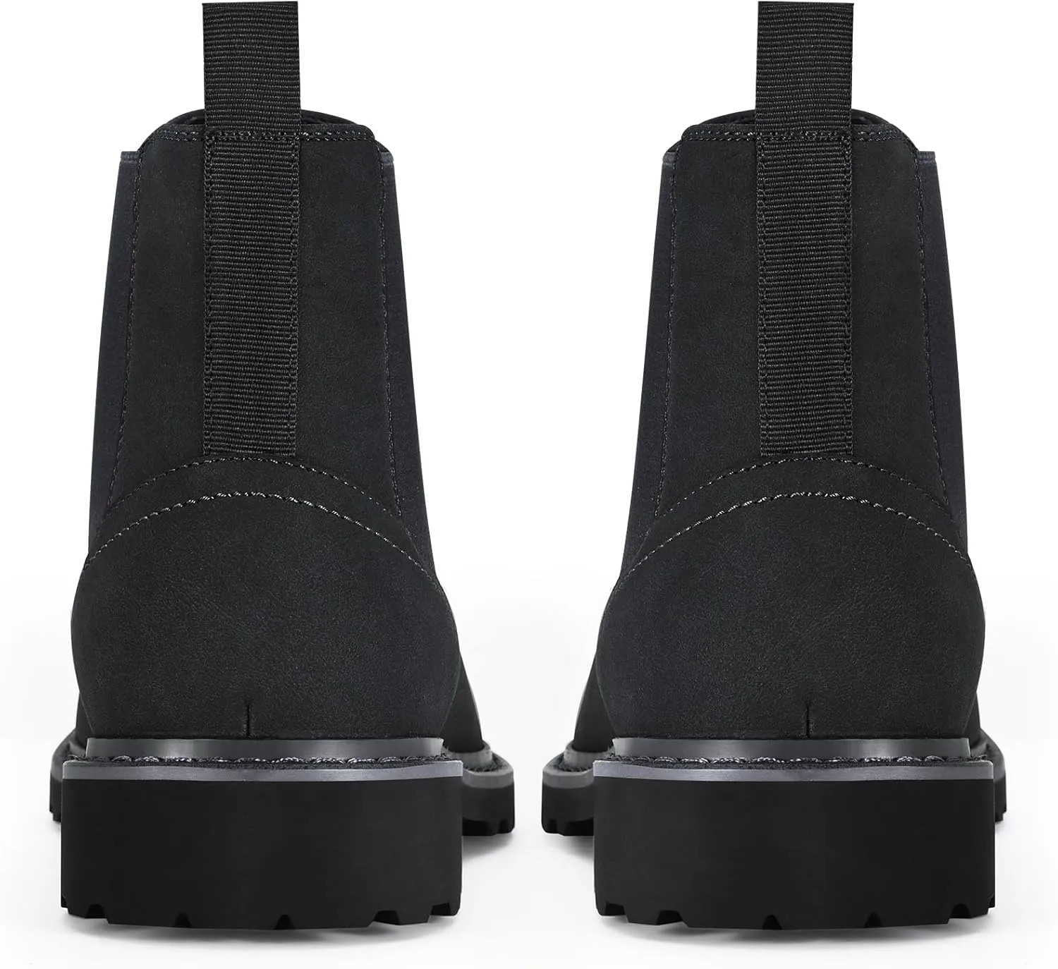 CGRRBW Men's Chelsea Boots Faux Leather Casual Boots for Men