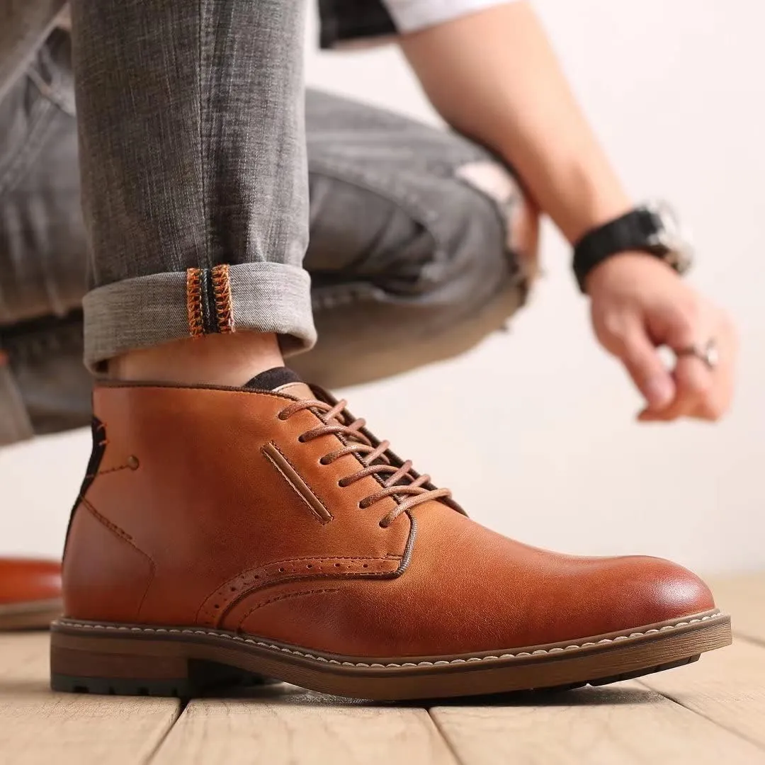 Chukka Boots Fashion and Comfort Casual Oxfords Ankle Lace Up Boot