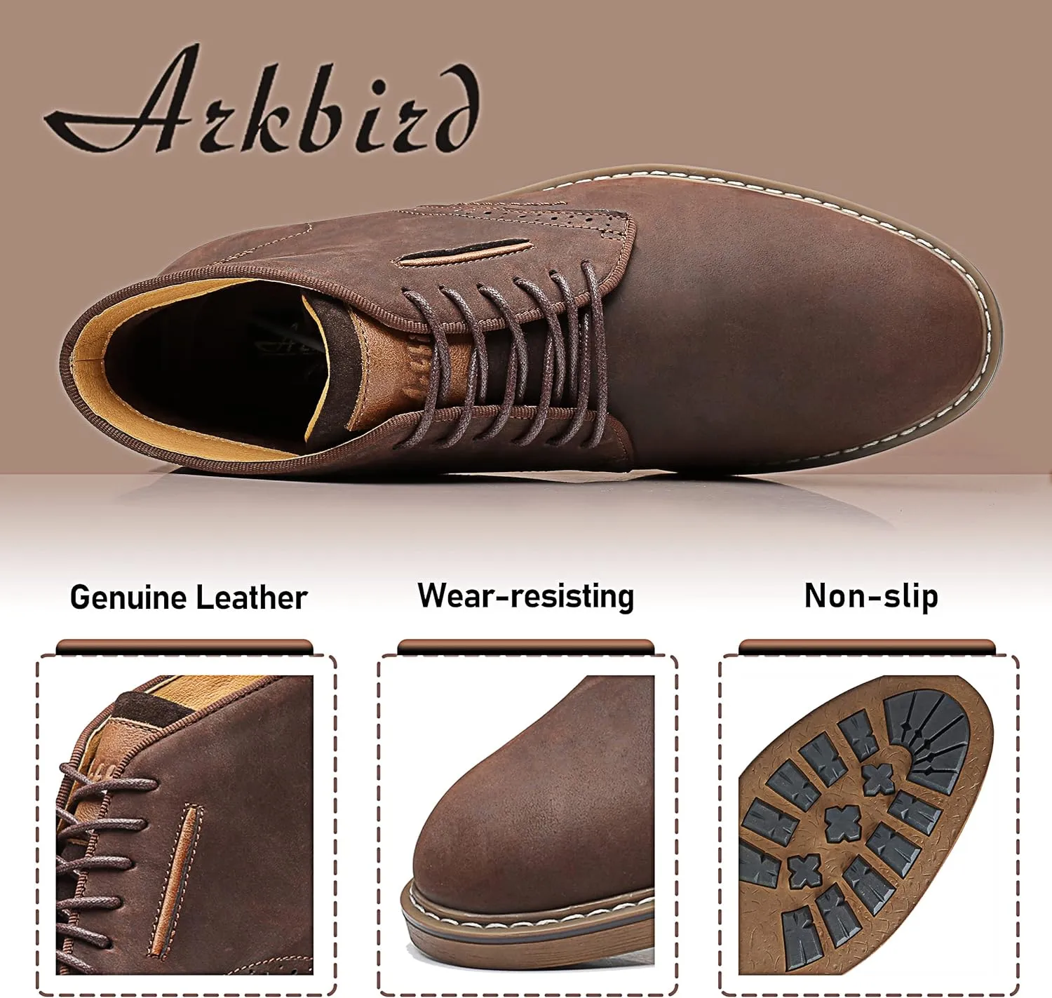 Chukka Boots Fashion and Comfort Casual Oxfords Ankle Lace Up Boot