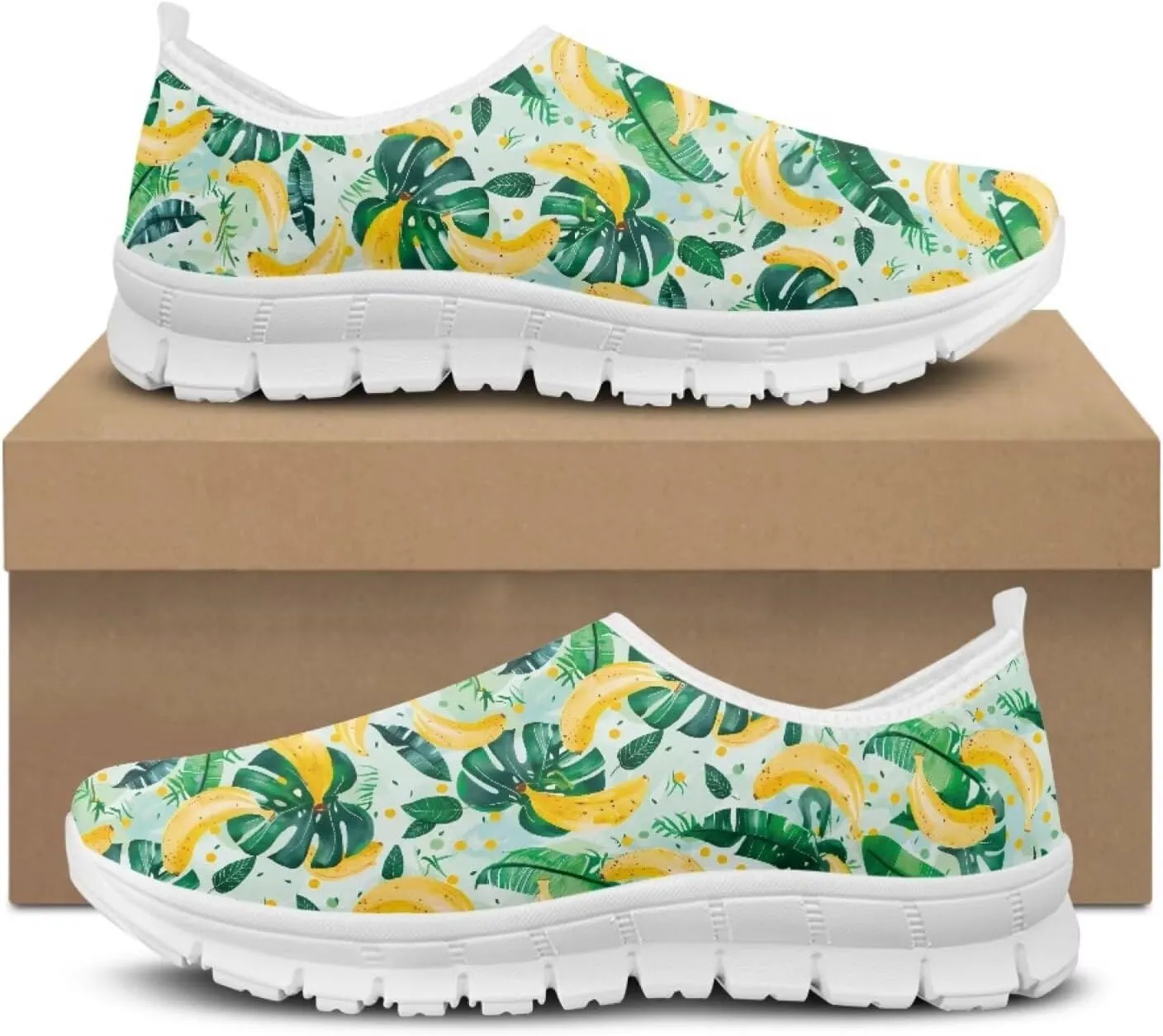 Coloranimal Flats for Women Walking Shoes Casual Flats Comfortable Womens Travel Shoes Loafers with Anti Skid Sole Fashion Womens Footwear