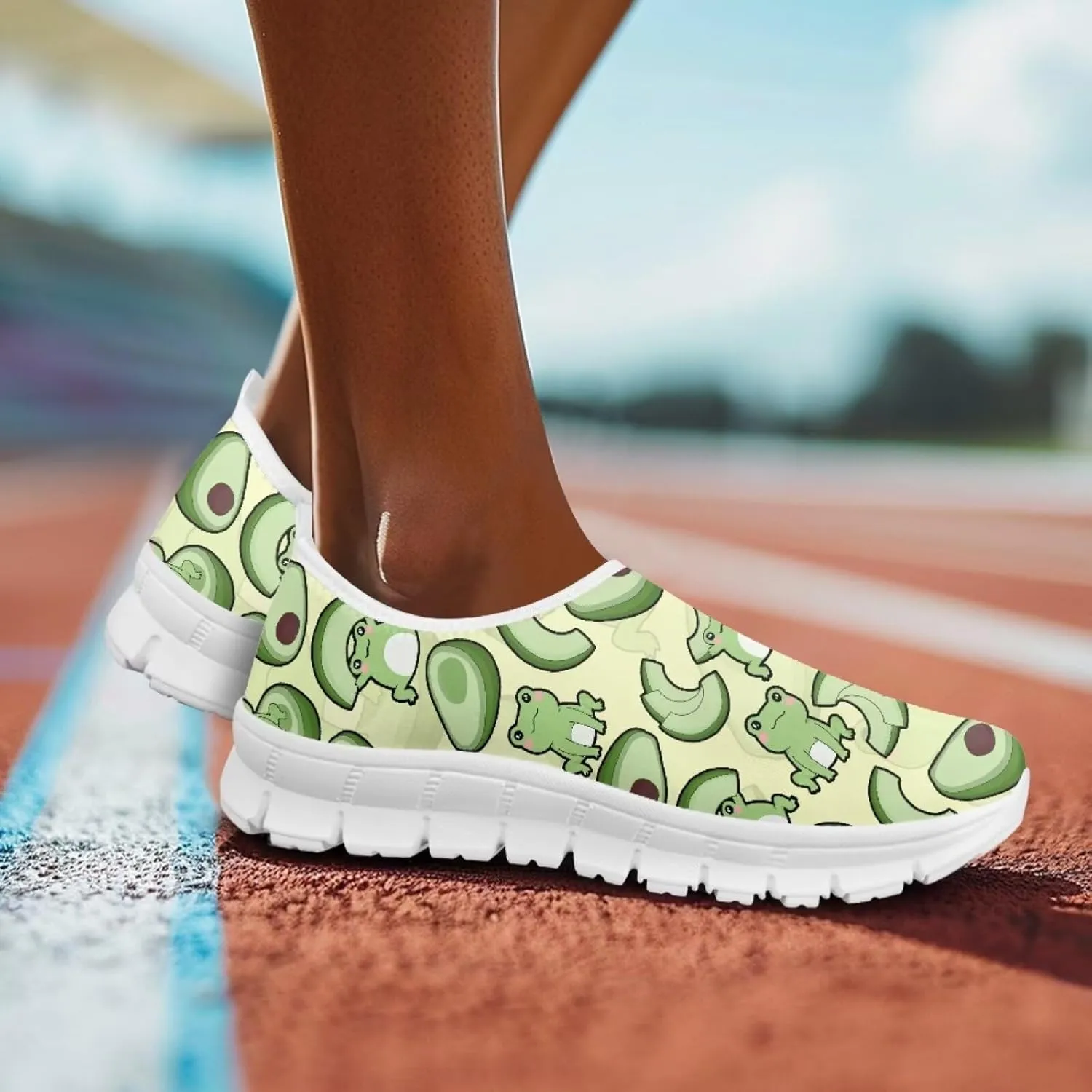Coloranimal Flats for Women Walking Shoes Casual Flats Comfortable Womens Travel Shoes Loafers with Anti Skid Sole Fashion Womens Footwear