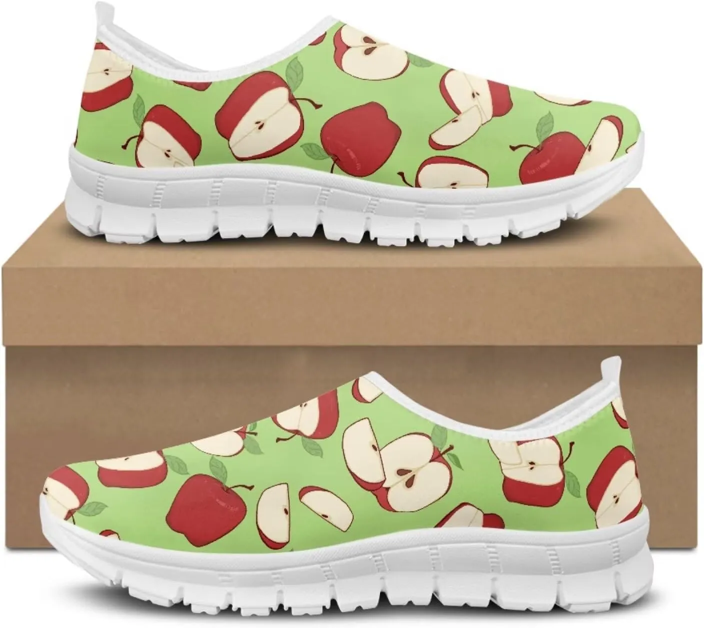 Coloranimal Flats for Women Walking Shoes Casual Flats Comfortable Womens Travel Shoes Loafers with Anti Skid Sole Fashion Womens Footwear
