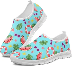 Coloranimal Flats for Women Walking Shoes Casual Flats Comfortable Womens Travel Shoes Loafers with Anti Skid Sole Fashion Womens Footwear