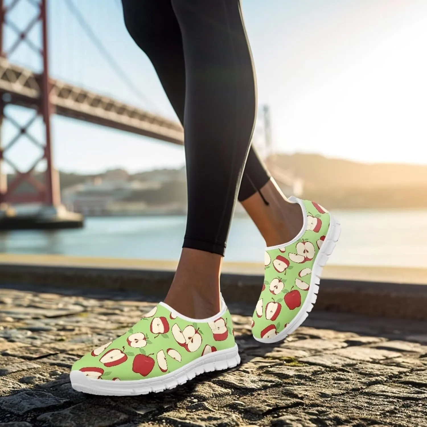 Coloranimal Flats for Women Walking Shoes Casual Flats Comfortable Womens Travel Shoes Loafers with Anti Skid Sole Fashion Womens Footwear