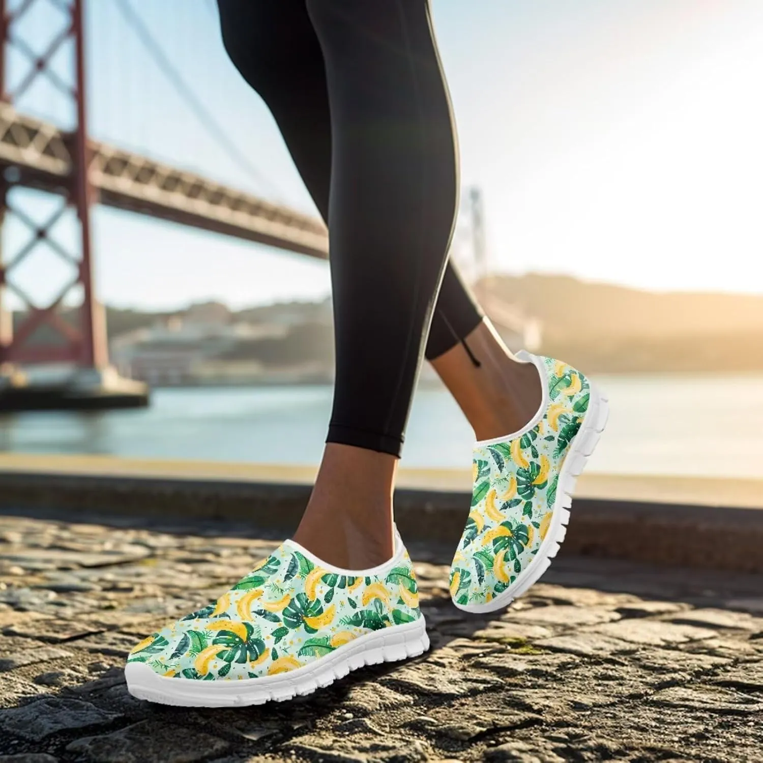 Coloranimal Flats for Women Walking Shoes Casual Flats Comfortable Womens Travel Shoes Loafers with Anti Skid Sole Fashion Womens Footwear