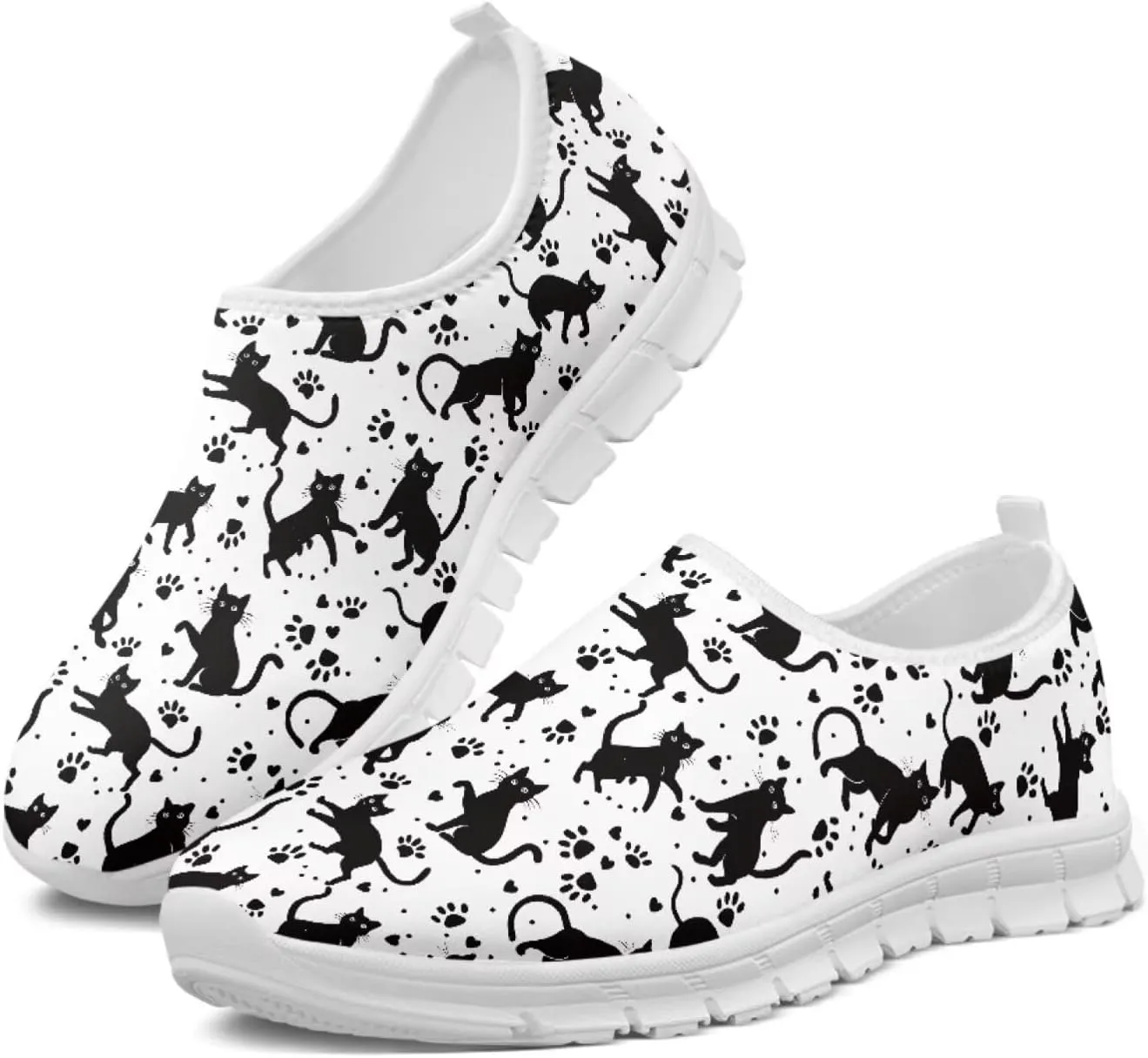 Coloranimal Flats for Women Walking Shoes Womens Loafers Slip On Shoes Travel Shoes with Anti Skid Sole Cute Watre Shoes Casual Flats