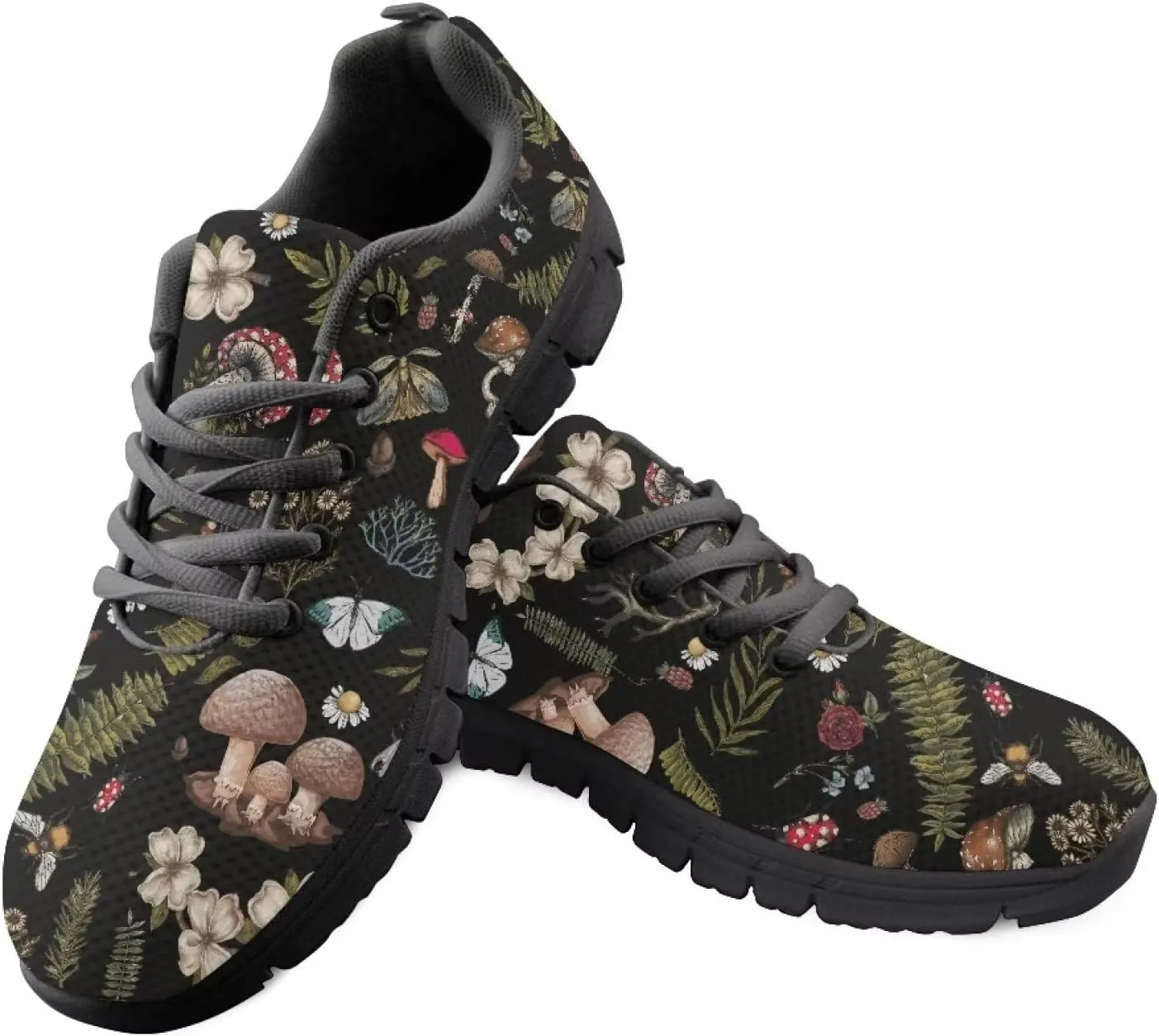 Coloranimal Gym Sports Athletic Trail Sneakers Comfort Go Easy Walking Lace-up Footwear…
