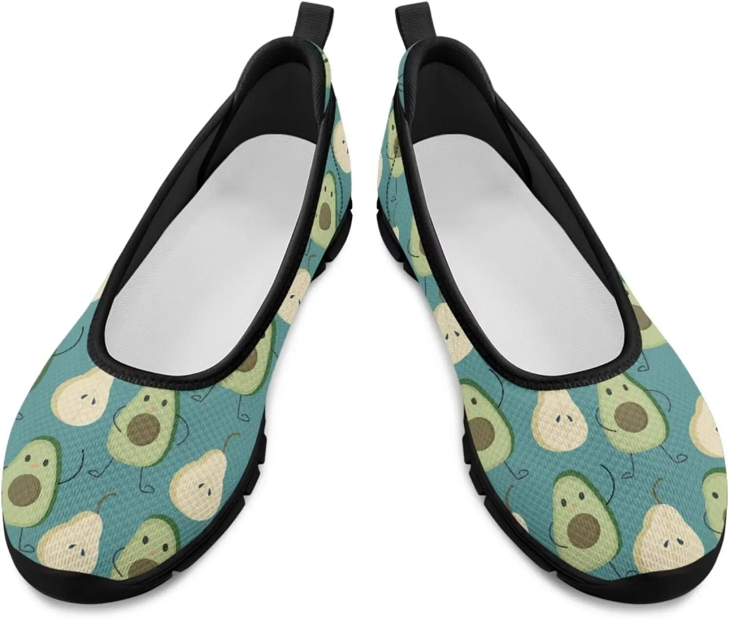 Coloranimal Womens Flats Loafers Slip On Shoes Travel Shoes Fashion Walking Running Shoes Outdoor Lightweight Womens Mesh Flats