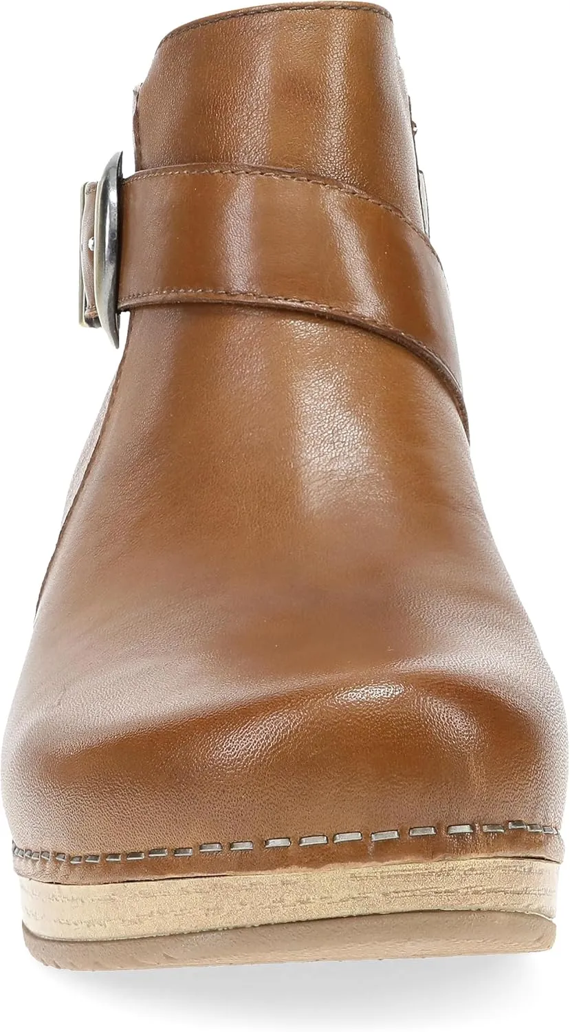 Dansko Brennan Ankle Bootie with Stylish Accents for Women - Memory Foam and Arch Support for All -Day Comfort and Support - Lightweight EVA Outsole for Long-Lasting Wear
