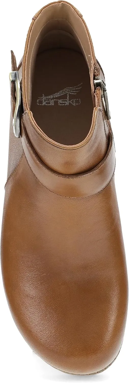 Dansko Brennan Ankle Bootie with Stylish Accents for Women - Memory Foam and Arch Support for All -Day Comfort and Support - Lightweight EVA Outsole for Long-Lasting Wear