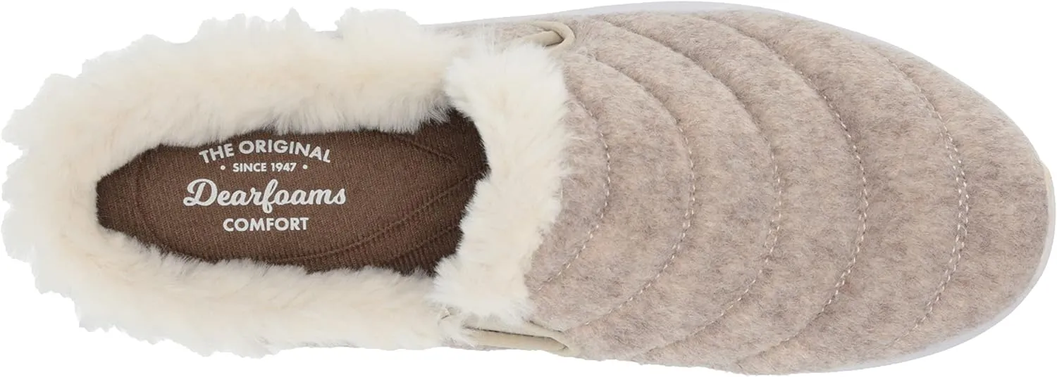 Dearfoams Women's Original Comfort Amaya Wedge Clog