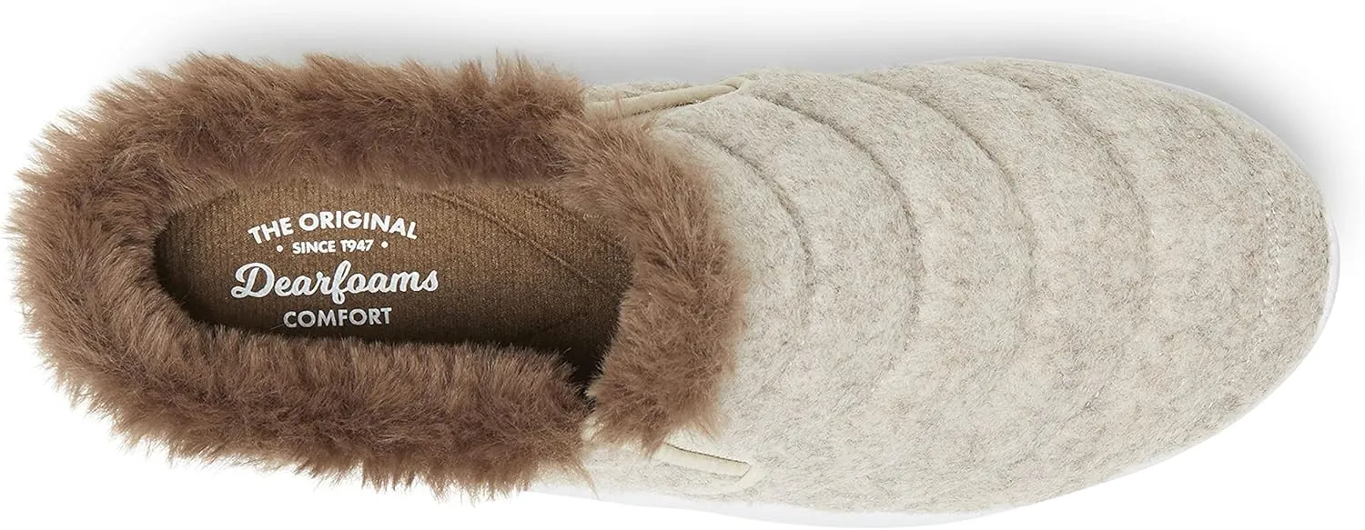 Dearfoams Women's Original Comfort Amaya Wedge Clog