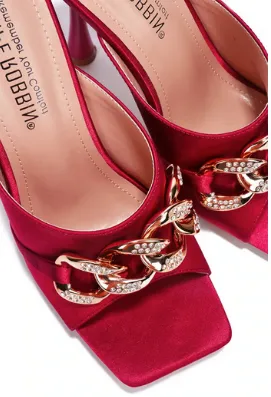 Destiny Red Mules