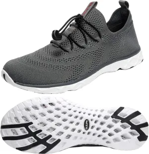 DLGJPA Men's Lightweight Quick Drying Aqua Water Shoes Athletic Sport Walking Shoes