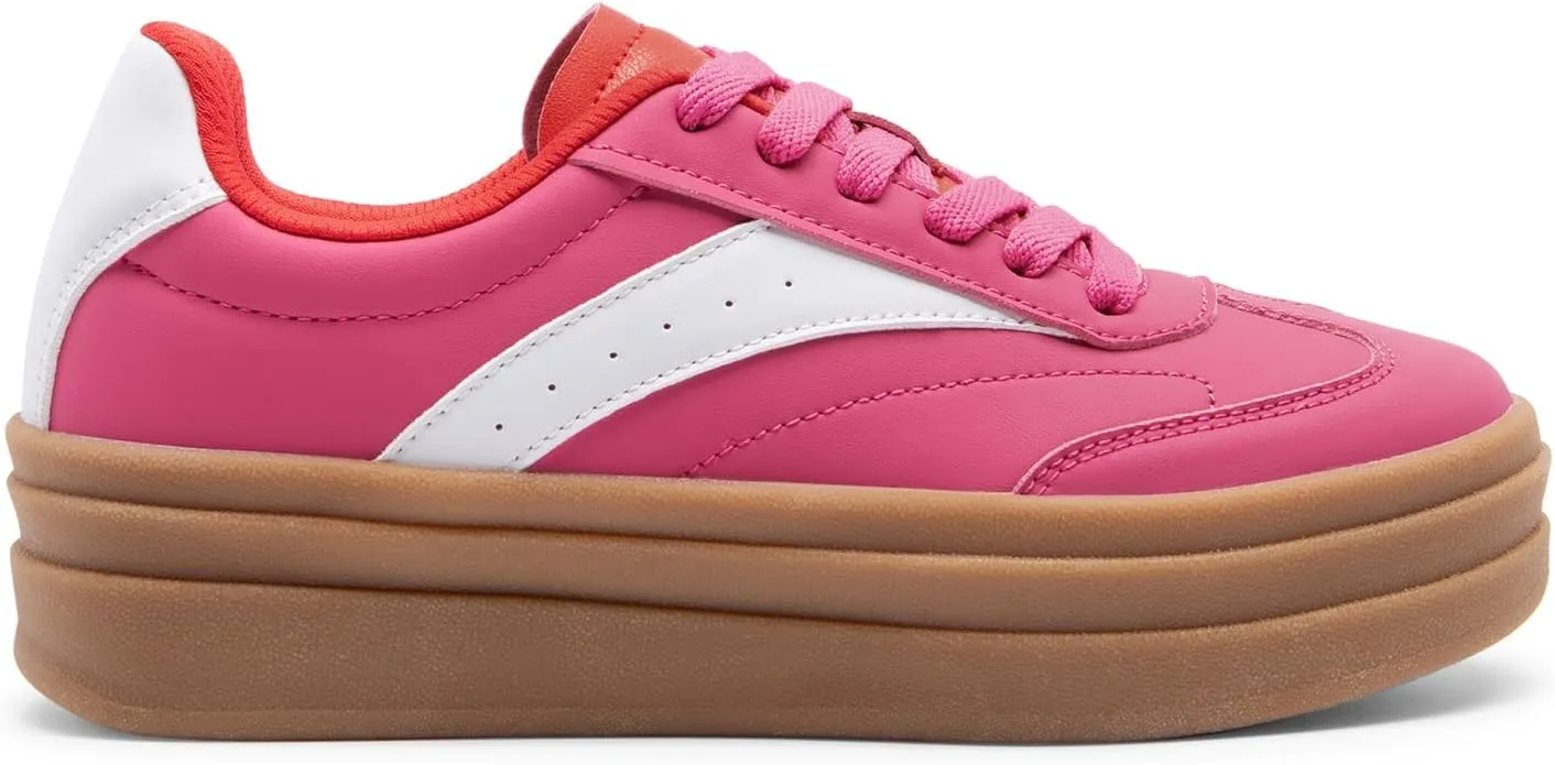 DREAM PAIRS Women's Platform Fashion Sneakers Chunky Casual Tennis Shoes Trendy Sneakers for Women