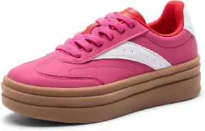 DREAM PAIRS Women's Platform Fashion Sneakers Chunky Casual Tennis Shoes Trendy Sneakers for Women