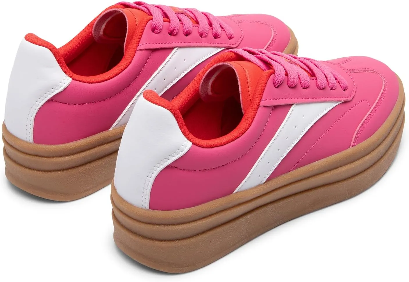 DREAM PAIRS Women's Platform Fashion Sneakers Chunky Casual Tennis Shoes Trendy Sneakers for Women