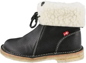 Duckfeet Arhus Unisex Wool-Lined Pebbled Leather Boot -