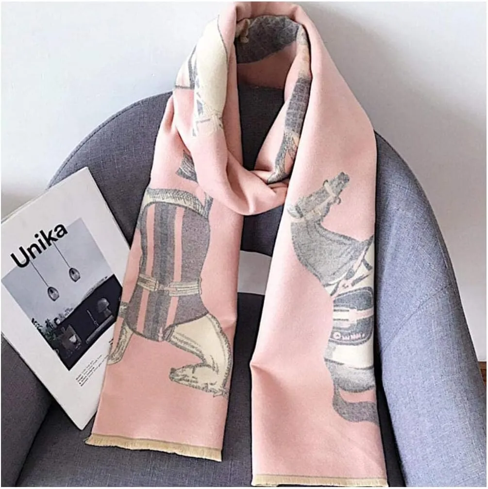 EXTREE Scarfs for Women Pashmina Silky Shawl Wrap for Evening Dressing Blanket Open Front Poncho Cape
