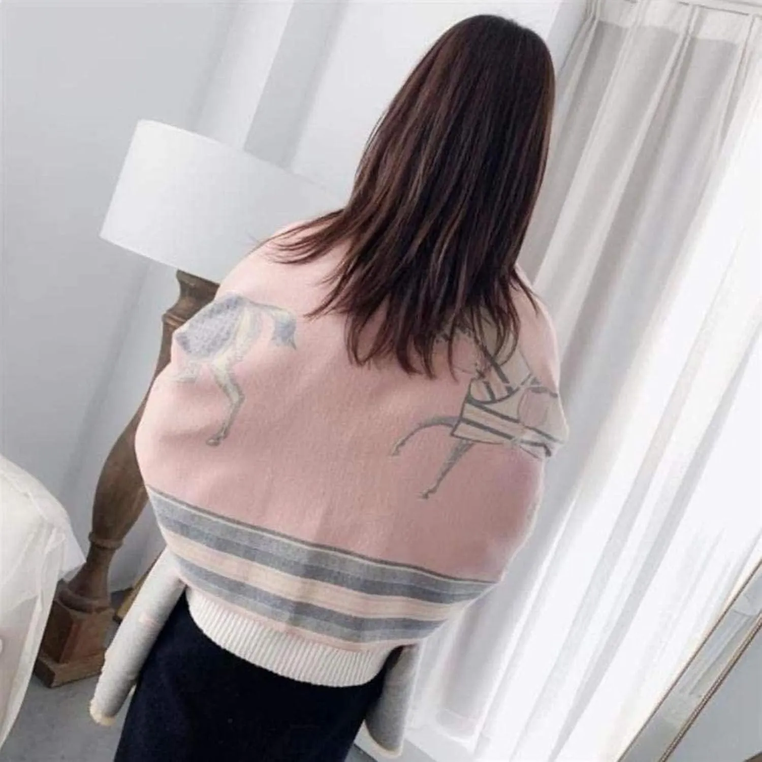 EXTREE Scarfs for Women Pashmina Silky Shawl Wrap for Evening Dressing Blanket Open Front Poncho Cape
