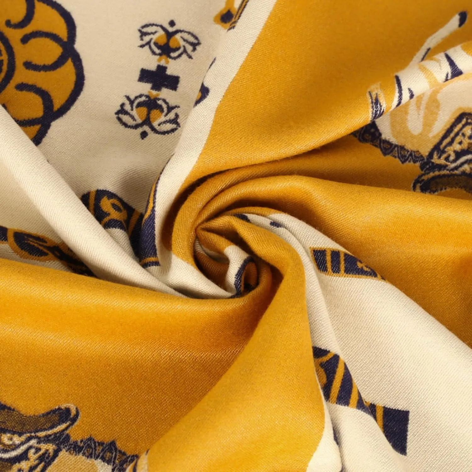 EXTREE Scarfs for Women Pashmina Silky Shawl Wrap for Evening Dressing Blanket Open Front Poncho Cape