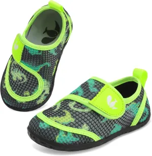 FEETCITY Toddler Water Shoes Boys Girls Swim Shoes Quick Dry Kids Aqua Socks Barefoot for Beach Swimming Pool