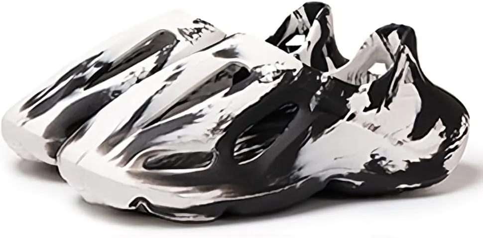Foam Runner Shoes,Unisex Foam Runner Sneakers Pillow Cloud Sandals Slides, Fashion Anti Slip Quick-Drying Summer Beach Shoes