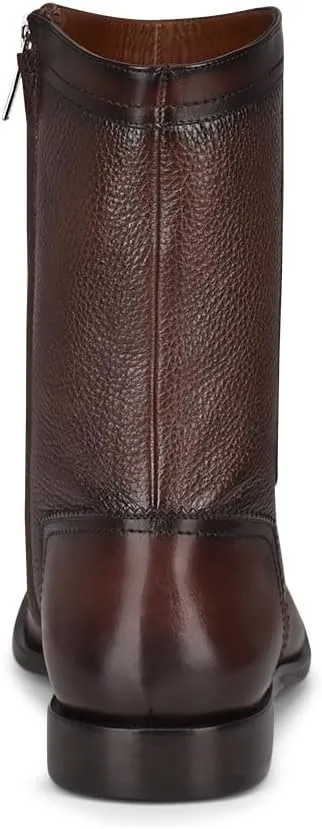 FRANCO CUADRA Men’s Brown Deer Leather Urban Boots