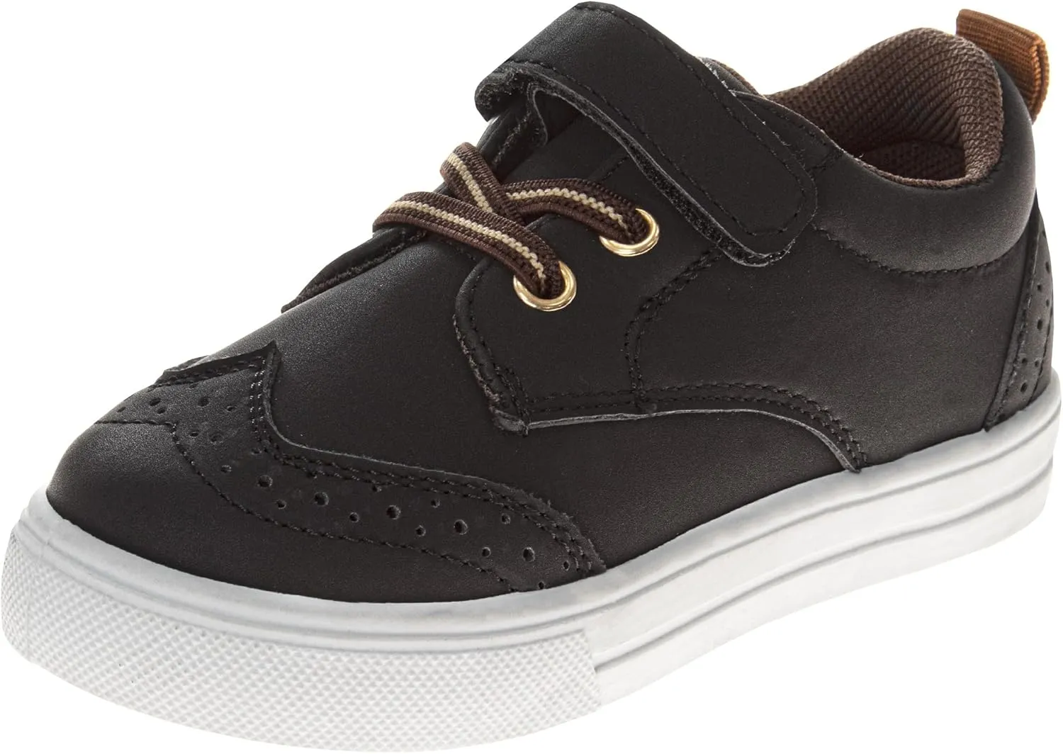 French Toast Boy Sneakers Laceless - Toddlers Athletic Casual Kids Canvas Shoes