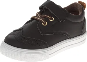 French Toast Boy Sneakers Laceless - Toddlers Athletic Casual Kids Canvas Shoes